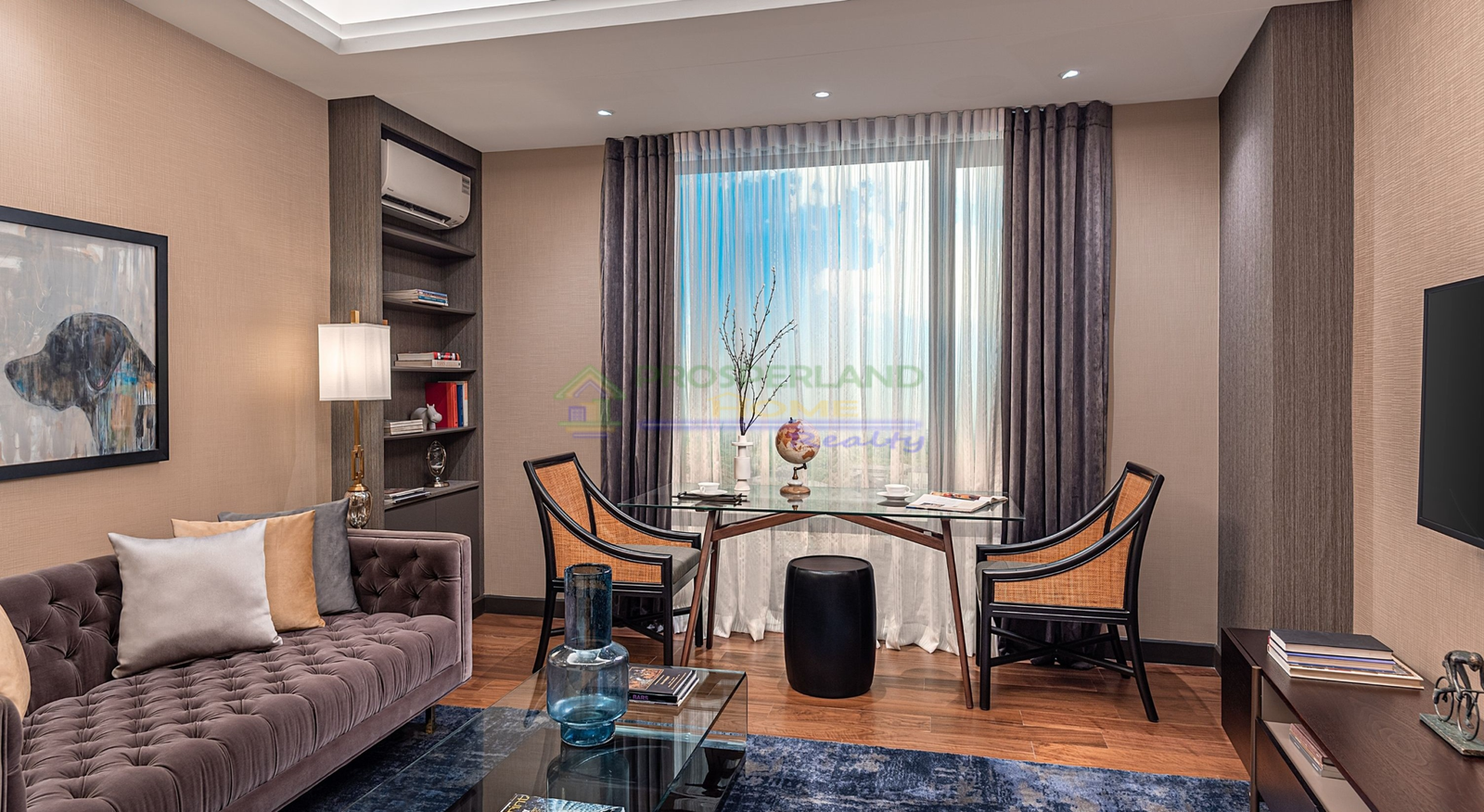 T2 3BR Unit - Bedroom turned to office space_watermarked